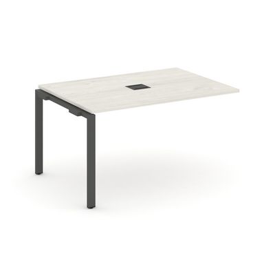 Style Project SN-6P.NSPRG-002 (Дуб наварра/Антрацит металл) Проходной наборный элемент переговорного стола