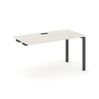 Style Project SN-6P.OPRS-021 (Дуб наварра/Антрацит металл) Стол приставка к опорным элементам