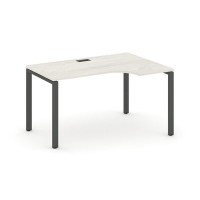 Style Project SN-6P.SPA-002R (Дуб наварра/Антрацит металл) Стол рабочий эргономичный