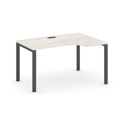 Style Project SN-6P.SPA-002R (Дуб наварра/Антрацит металл) Стол рабочий эргономичный