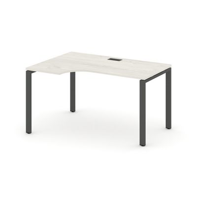 Style Project SN-6P.SPA-021L (Дуб наварра/Антрацит металл) Стол рабочий эргономичный