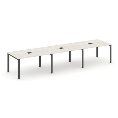 Style Project SN-6P.SPRG-024 (Дуб наварра/Антрацит металл) Стол переговорный