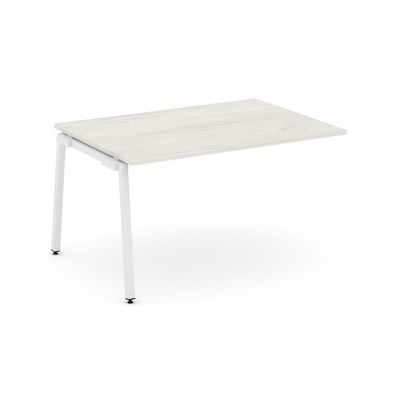 Style Project SN-4A.NSPRG-003.3 (Дуб наварра/Белый металл) Проходной наборный элемент переговорного стола