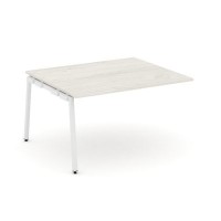 Style Project SN-4A.NSPRG-034.3 (Дуб наварра/Белый металл) Проходной наборный элемент переговорного стола