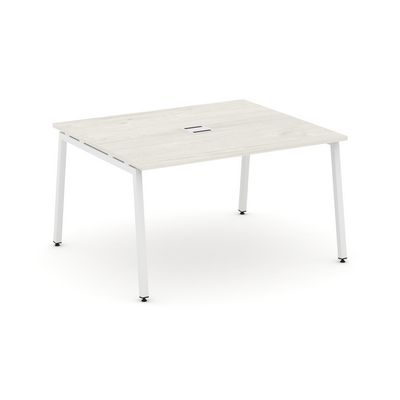 Style Project SN-4A.SPRG-034 (Дуб наварра/Белый металл) Стол переговорный
