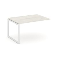 Style Project SN-4O.NSPRG-004.3 (Дуб наварра/Белый металл) Проходной наборный элемент переговорного стола