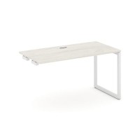 Style Project SN-4O.OPRS-003 (Дуб наварра/Белый металл) Стол приставка к опорным элементам