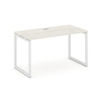 Style Project SN-4O.SP-012 (Дуб наварра/Белый металл) Стол письменный