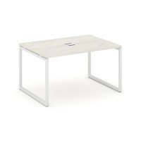 Style Project SN-4O.SPRG-001 (Дуб наварра/Белый металл) Стол переговорный