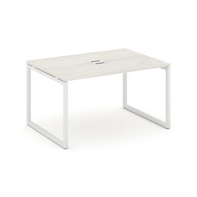 Style Project SN-4O.SPRG-004 (Дуб наварра/Белый металл) Стол переговорный