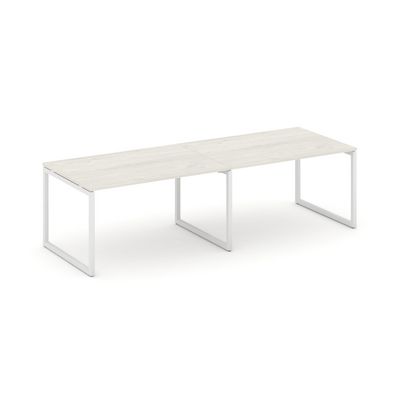 Style Project SN-4O.SPRG-012.3 (Дуб наварра/Белый металл) Стол переговорный