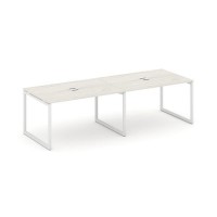 Style Project SN-4O.SPRG-014 (Дуб наварра/Белый металл) Стол переговорный