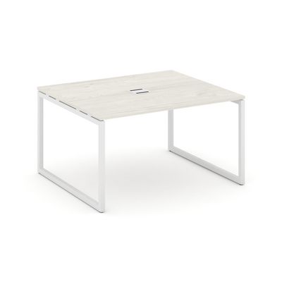 Style Project SN-4O.SPRG-034 (Дуб наварра/Белый металл) Стол переговорный