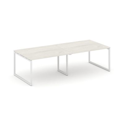 Style Project SN-4O.SPRG-044.3 (Дуб наварра/Белый металл) Стол переговорный