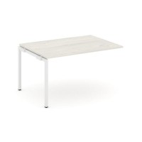 Style Project SN-4P.NSPRG-002.3 (Дуб наварра/Белый металл) Проходной наборный элемент переговорного стола