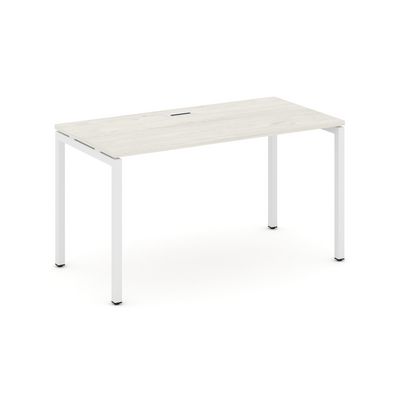 Style Project SN-4P.SP-011 (Дуб наварра/Белый металл) Стол письменный