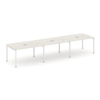 Style Project SN-4P.SPRG-023 (Дуб наварра/Белый металл) Стол переговорный