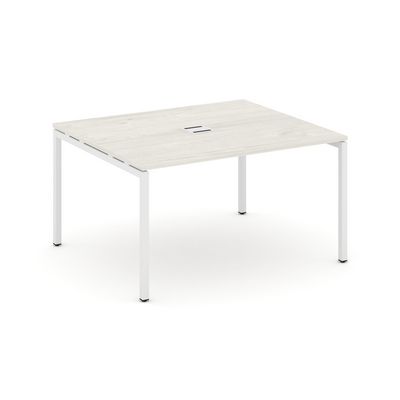 Style Project SN-4P.SPRG-034 (Дуб наварра/Белый металл) Стол переговорный