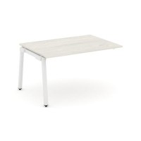 Style Project SN-5A.NSPRG-002.3 (Дуб наварра/Белый металл) Проходной наборный элемент переговорного стола