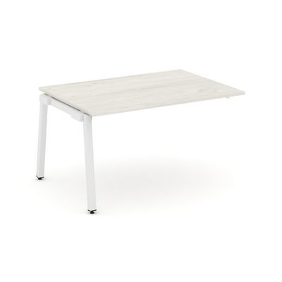 Style Project SN-5A.NSPRG-003.3 (Дуб наварра/Белый металл) Проходной наборный элемент переговорного стола