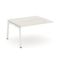 Style Project SN-5A.NSPRG-032.3 (Дуб наварра/Белый металл) Проходной наборный элемент переговорного стола