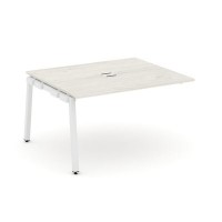 Style Project SN-5A.NSPRG-034 (Дуб наварра/Белый металл) Проходной наборный элемент переговорного стола