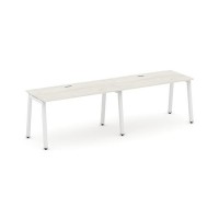 Style Project SN-5A.ORS-003 (Дуб наварра/Белый металл) Рабочая станция односторонняя