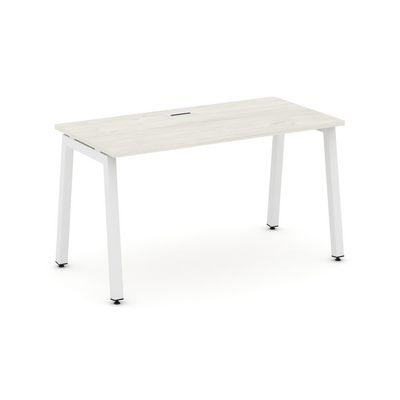 Style Project SN-5A.SP-023 (Дуб наварра/Белый металл) Стол письменный