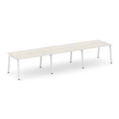 Style Project SN-5A.SPRG-024.3 (Дуб наварра/Белый металл) Стол переговорный