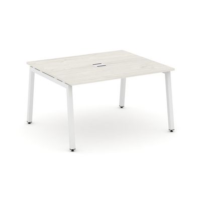 Style Project SN-5A.SPRG-032 (Дуб наварра/Белый металл) Стол переговорный