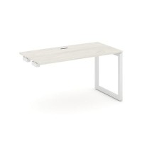 Style Project SN-5O.OPRS-023 (Дуб наварра/Белый металл) Стол приставка к опорным элементам