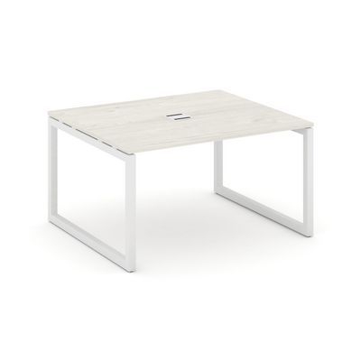 Style Project SN-5O.SPRG-033 (Дуб наварра/Белый металл) Стол переговорный