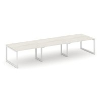 Style Project SN-5O.SPRG-054.3 (Дуб наварра/Белый металл) Стол переговорный