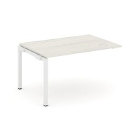 Style Project SN-5P.NSPRG-002.3 (Дуб наварра/Белый металл) Проходной наборный элемент переговорного стола