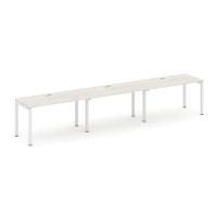 Style Project SN-5P.ORS-033 (Дуб наварра/Белый металл) Рабочая станция односторонняя