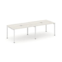 Style Project SN-5P.SPRG-013 (Дуб наварра/Белый металл) Стол переговорный