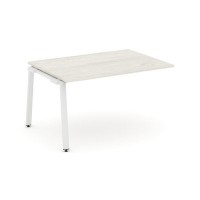 Style Project SN-6A.NSPRG-001.3 (Дуб наварра/Белый металл) Проходной наборный элемент переговорного стола