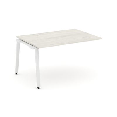 Style Project SN-6A.NSPRG-004.3 (Дуб наварра/Белый металл) Проходной наборный элемент переговорного стола