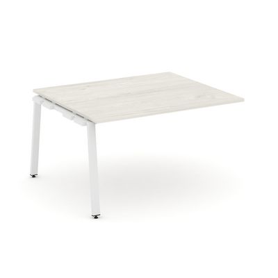 Style Project SN-6A.NSPRG-034.3 (Дуб наварра/Белый металл) Проходной наборный элемент переговорного стола