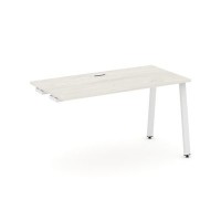 Style Project SN-6A.OPRS-011 (Дуб наварра/Белый металл) Стол приставка к опорным элементам