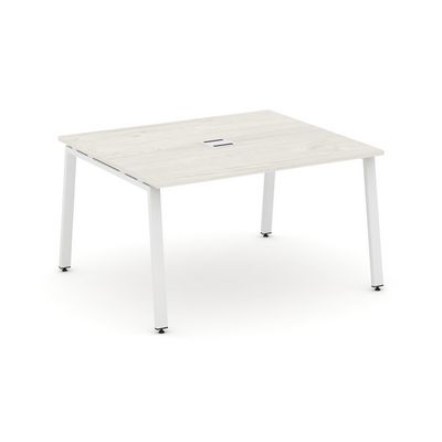 Style Project SN-6A.SPRG-032 (Дуб наварра/Белый металл) Стол переговорный