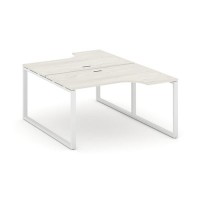 Style Project SN-6O.DRPA-012 (Дуб наварра/Белый металл) Рабочая станция эргономичная