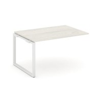 Style Project SN-6O.NSPRG-002.3 (Дуб наварра/Белый металл) Проходной наборный элемент переговорного стола