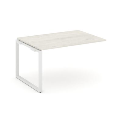 Style Project SN-6O.NSPRG-002.3 (Дуб наварра/Белый металл) Проходной наборный элемент переговорного стола