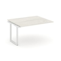 Style Project SN-6O.NSPRG-032.3 (Дуб наварра/Белый металл) Проходной наборный элемент переговорного стола