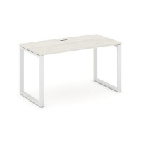 Style Project SN-6O.SP-015 (Дуб наварра/Белый металл) Стол письменный