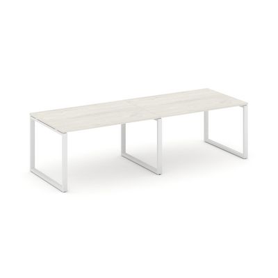 Style Project SN-6O.SPRG-014.3 (Дуб наварра/Белый металл) Стол переговорный