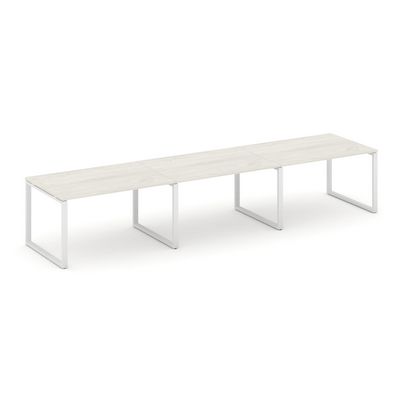 Style Project SN-6O.SPRG-022.3 (Дуб наварра/Белый металл) Стол переговорный