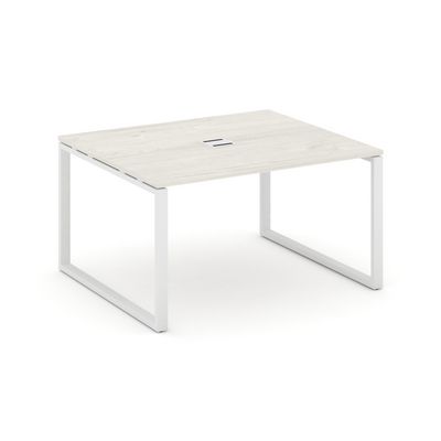 Style Project SN-6O.SPRG-034 (Дуб наварра/Белый металл) Стол переговорный