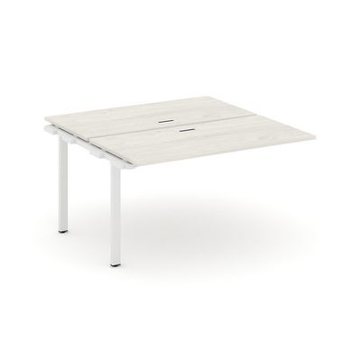 Style Project SN-6P.DNRS-014 (Дуб наварра/Белый металл) Проходной наборный элемент